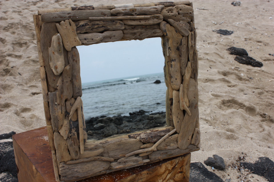 Driftwood Square Mirror 16"x16" - Coastal Living | #lis3100240a Driftwood Square Mirror 16"x16" - Coastal Living | #lis3100240a